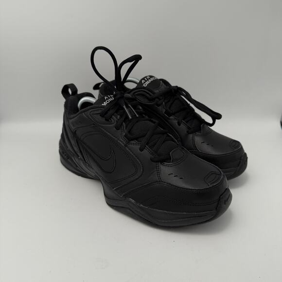 Nike Other - Nike AIR MONARCH 4E Mens Black 416355 001 Walking Shoes Men’s 8 WIDE EXCELLENT